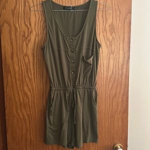 Olive Green Romper
